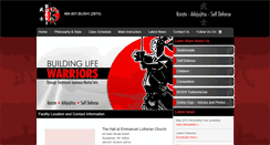 Desktop Screenshot of bushikarate.net